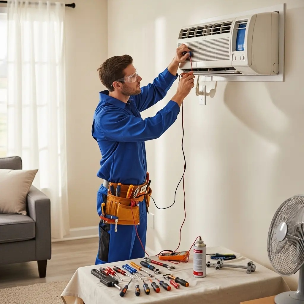 Serdivan ECA ECA klima gaz dolumu ve bakım – Enerji verimliliği artırıldı. - Teknik servis örneği